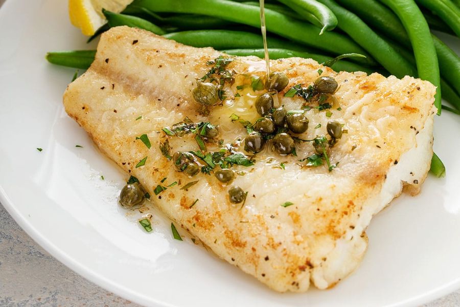 Cá tuyết áp chảo là món ăn “gây thương nhớ” cho bao thực khách.