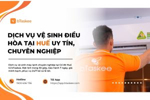 vệ sinh điều hòa huế