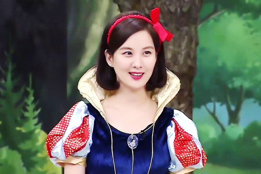 Ngôi sao Kpop Seohyun cũng lựa chọn hóa thân thành nàng Bạch Tuyết.