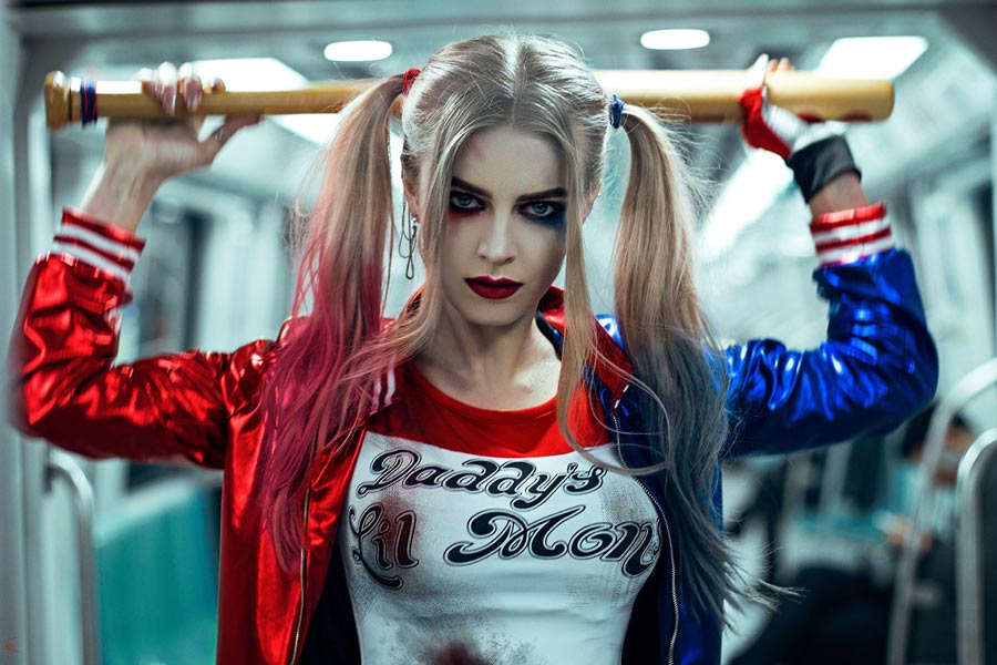 Người đẹp Harley Quinn là nhân vật hóa trang Halloween được phái đẹp cực kỳ yêu thích.