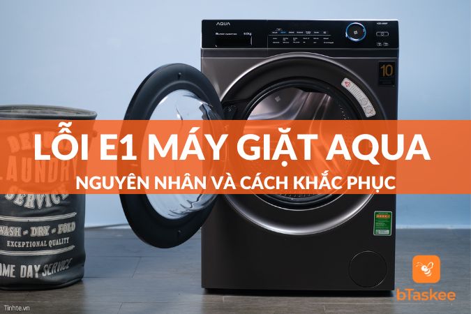 lỗi e1 máy giặt aqua