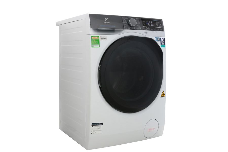 Mẫu máy giặt sấy lồng ngang sở hữu kiểu dáng hiện đại kèm nhiều tiện ích công nghệ tiên tiến.
