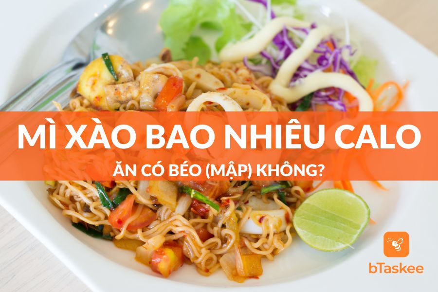 mì xào bao nhiêu calo