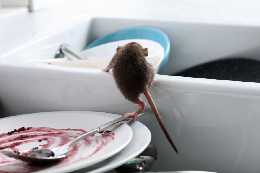 Hãy giữ ngôi nhà của bạn sạch sẽ, lưu trữ thức ăn cẩn thận để hạn chế chuột vào nhà phá phách.