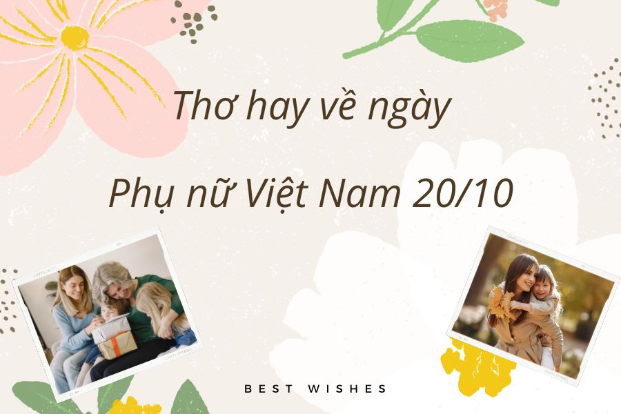 Những vần thơ hay về ngày Phụ nữ Việt Nam.