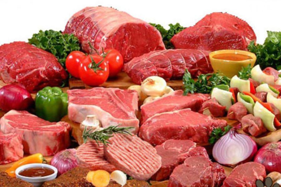 Các loại thịt đỏ và rau củ dành cho Alaska.