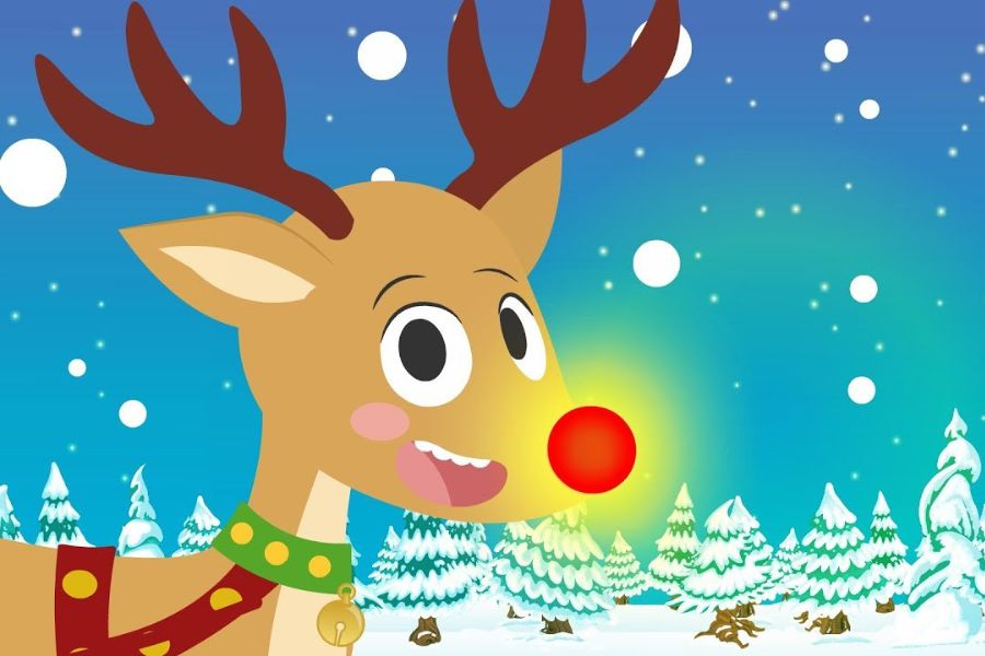 Rudolph the Red - Nosed Reindeer với ca từ ý nghĩa, giai điệu vui tươi.