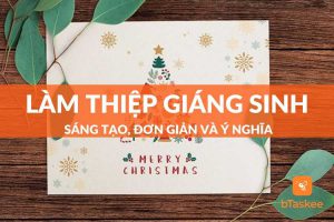 làm thiệp giáng sinh
