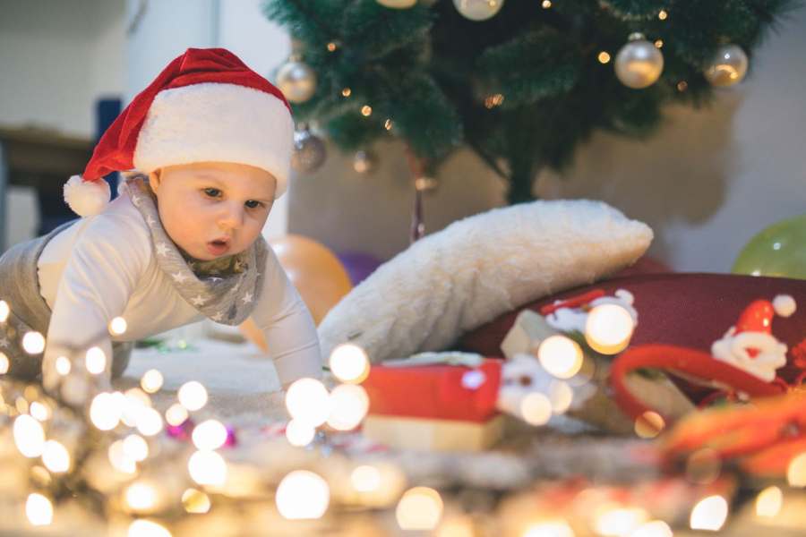 Concept Giáng Sinh với bé tạo nên những kí ức đáng nhớ.