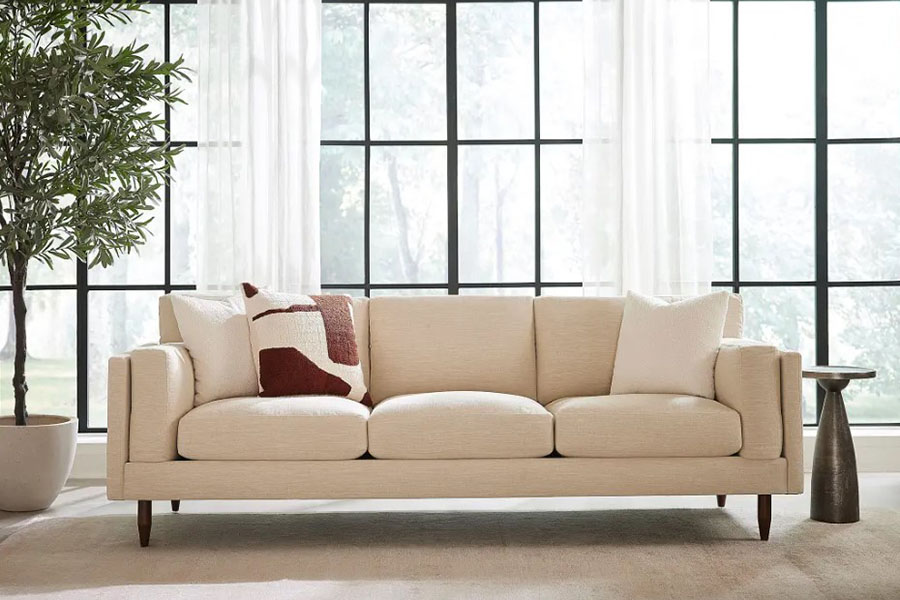 Sofa văng bed 3 chỗ kiểu dáng đơn giản.