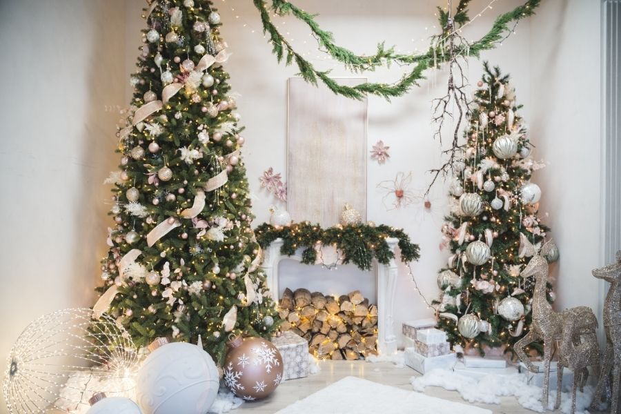 Những chiếc đèn lấp lánh và hình ảnh ngộ nghĩnh tạo nên Noel đặc biệt ở mầm non