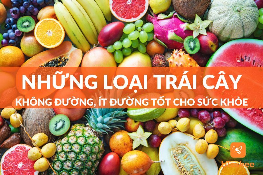 những loại trái cây không có đường