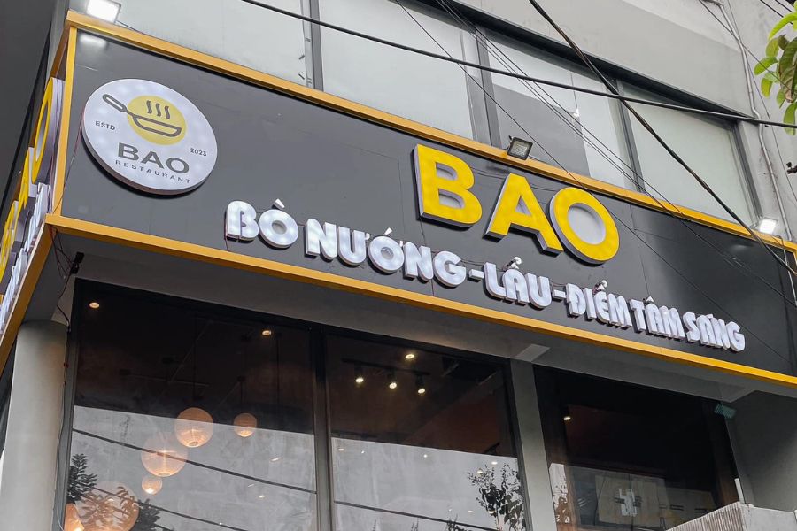 Nhà hàng Bao thích hợp để lựa chọn là địa điểm ăn uống trong dịp Noel.