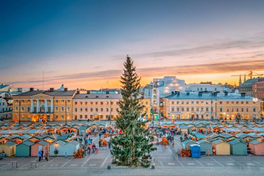 Giáng Sinh ở đất nước Phần Lan.
