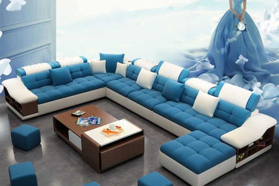 Sofa văng có thể phân chia thành các chủng loại tùy theo không gian trưng bày.