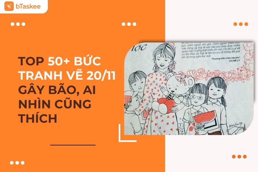 Top 50+ Bức Tranh Vẽ 20/11 Gây Bão, Ai Nhìn Cũng Thích