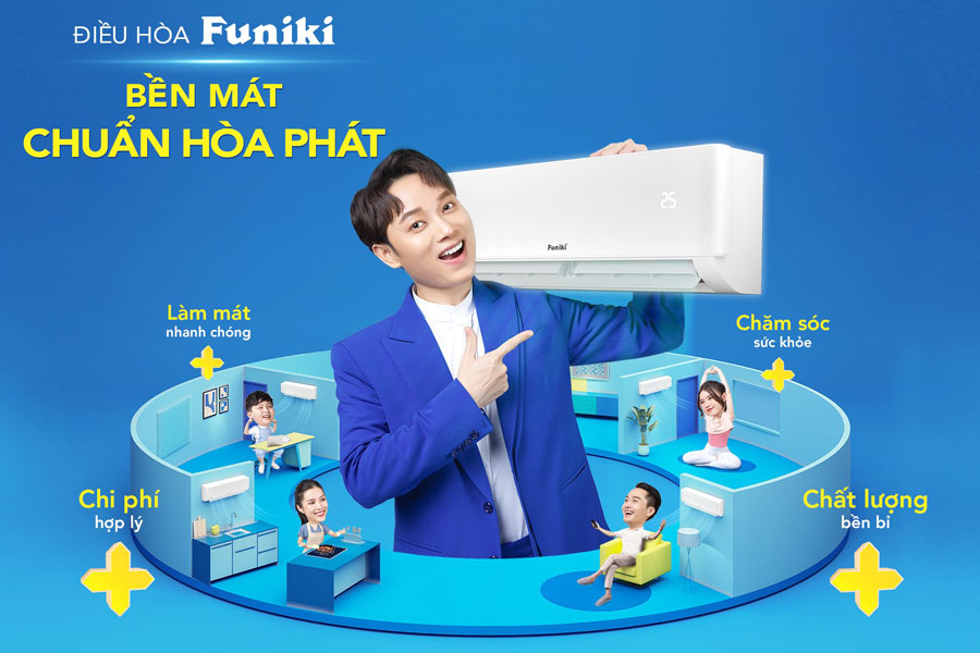Funiki là thương hiệu điều hòa của Việt Nam được đánh giá rất cao về chất lượng.