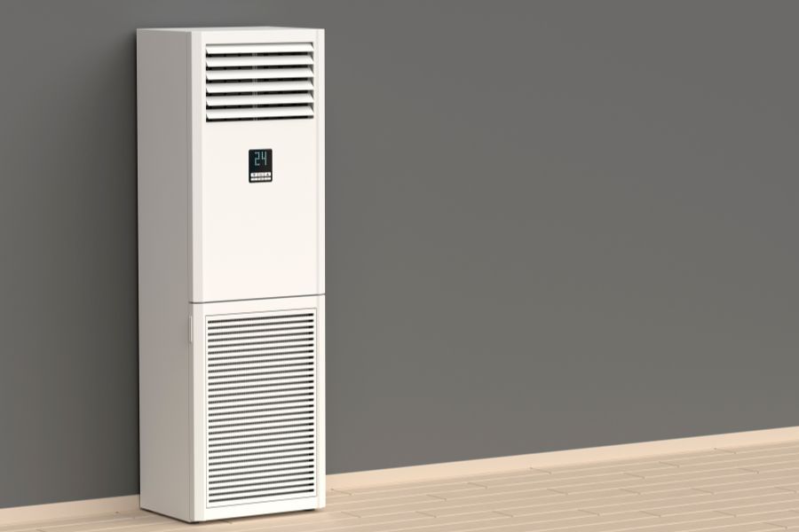 Kích thước máy lạnh đứng tham khảo cho một số dòng mẫu phổ biến trên thị trường.
