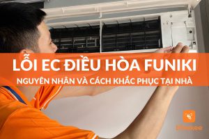 lỗi ec điều hòa funiki