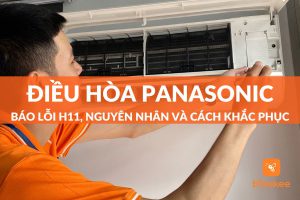 lỗi h11 điều hòa panasonic