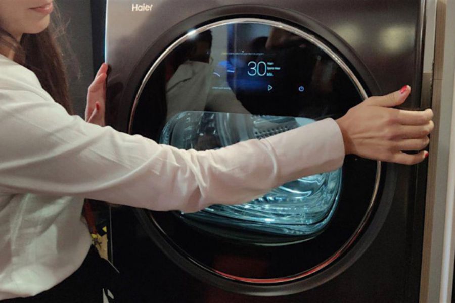 Máy giặt Haier có giá cả phù hợp với nhiều phân khúc khách hàng.