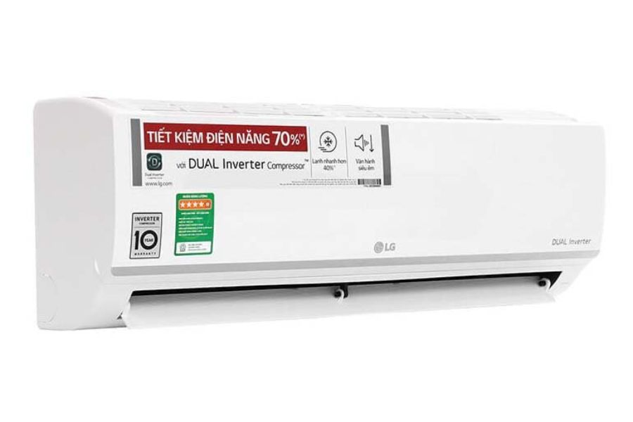 Phân biệt máy lạnh Mono và Inverter dựa vào ký hiệu bên ngoài máy.