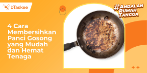 cara membersihkan panci gosong