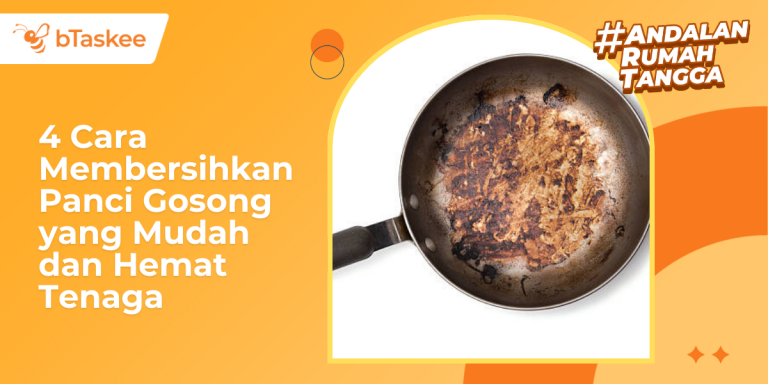 cara membersihkan panci gosong