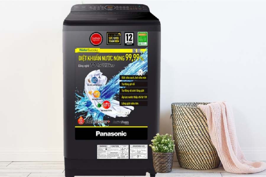 Máy giặt của Panasonic nằm trong phân khúc giá tầm trung cao.
