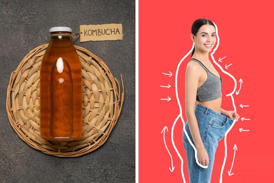 Áp dụng cách uống trà Kombucha giảm cân giúp bạn có vóc dáng thon gọn như ý muốn.