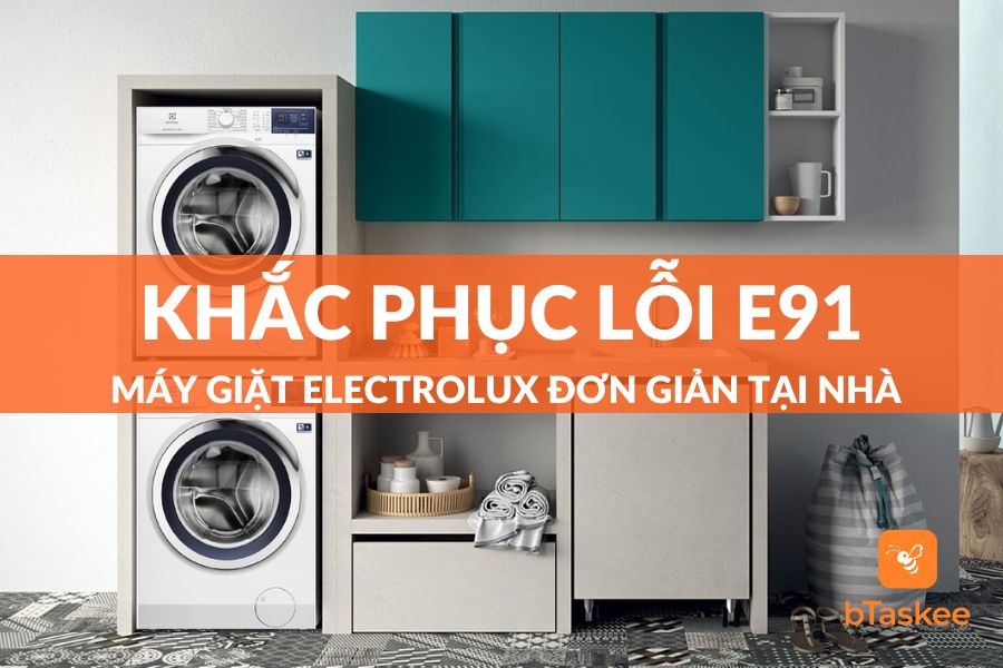 lỗi E91 máy giặt Electrolux