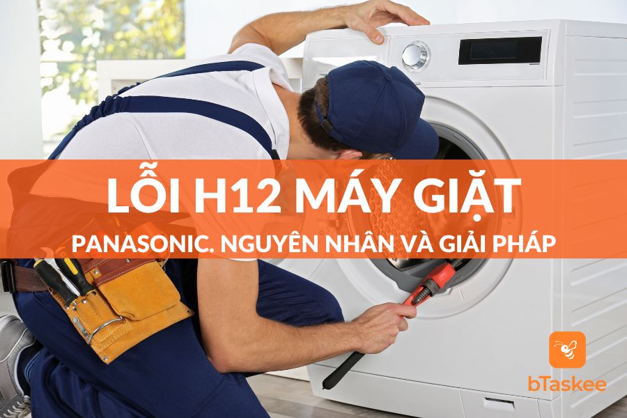 lỗi h12 máy giặt panasonic