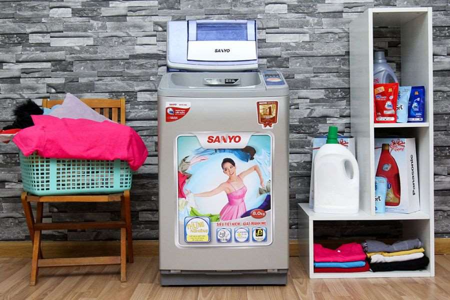 Máy giặt Sanyo là một sản phẩm chất lượng tốt với phân khúc giá tầm trung.