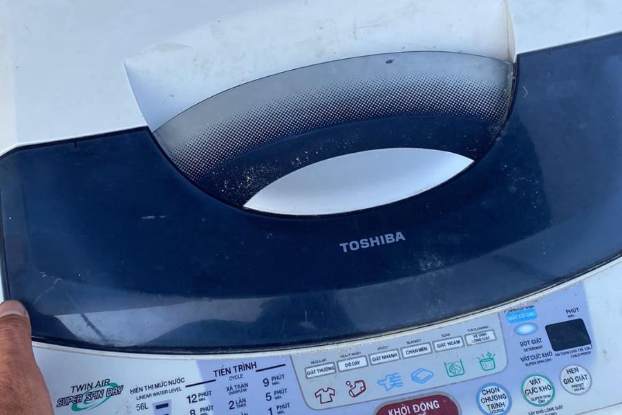 Máy giặt chính hãng của Toshiba được sản xuất tại Thái Lan và Trung Quốc.