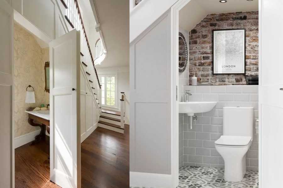 Nắm rõ cấu trúc ngôi nhà để thiết kế nhà vệ sinh dưới gầm cầu thang phù hợp