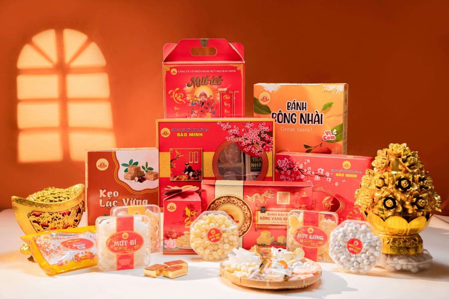 Bánh mứt luôn là xu hướng quà Tết 2024 được nhiều người yêu thích.