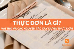 thực đơn là gì