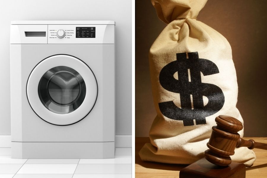 Máy giặt nước nóng có khả năng tiêu diệt các vi khuẩn, nấm mốc gây mùi khó chịu.