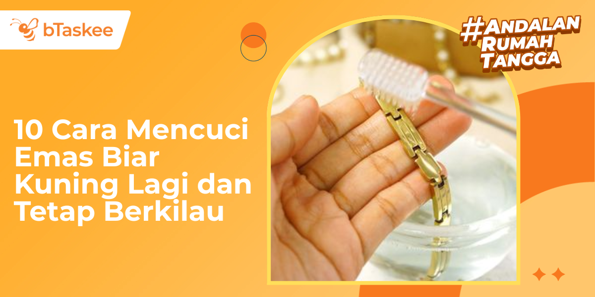 cara mencuci emas biar kuning lagi