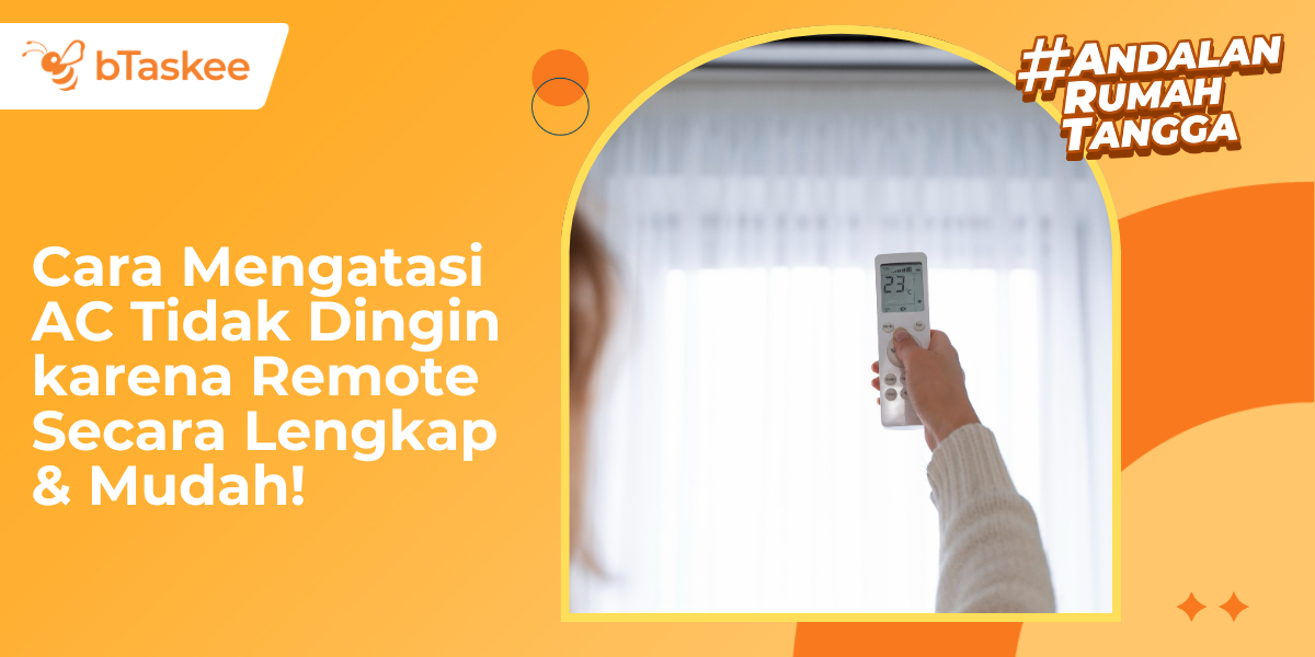 cara mengatasi AC tidak dingin karena remote