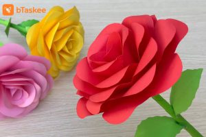 làm hoa tặng mẹ ngày 8 3