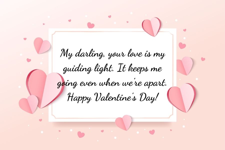 Những lời chúc Valentine cho người yêu ở xa bằng tiếng Anh mà bạn có thể tham khảo.