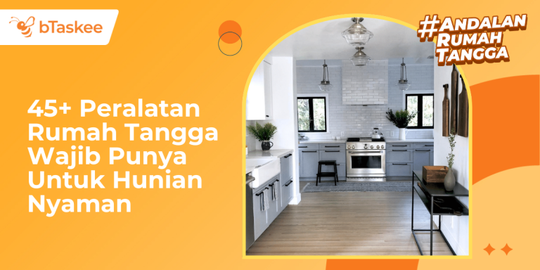 45+ Peralatan Rumah Tangga Wajib Punya Untuk Hunian Nyaman
