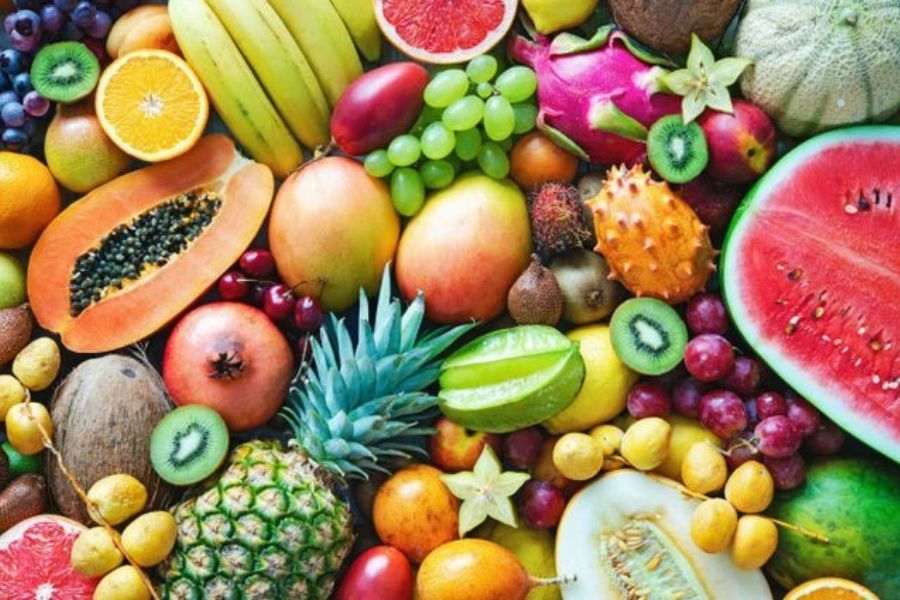 Sử dụng nhiều loại hoa quả vào bữa ăn hàng ngày.