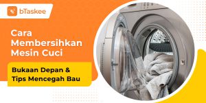 cara membersihkan mesin cuci bukaan depan