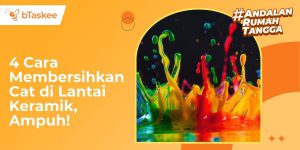 cara membersihkan cat di lantai