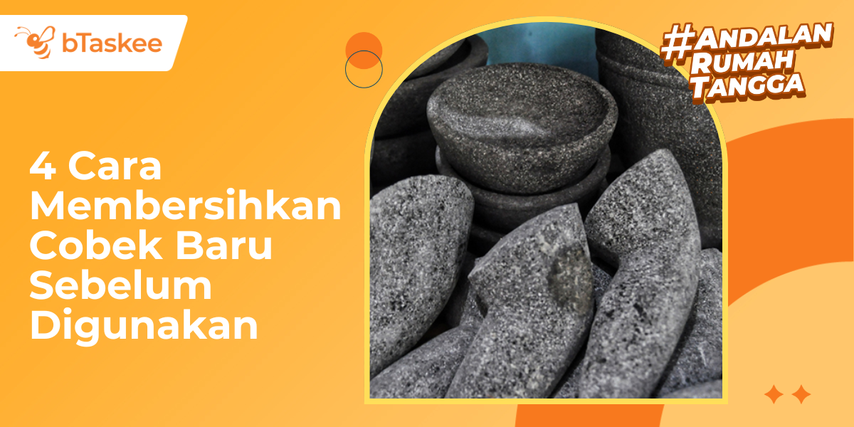 4 Cara Membersihkan Cobek Baru Sebelum Digunakan