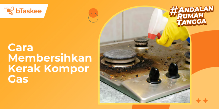 Cara Membersihkan Kerak Kompor Gas