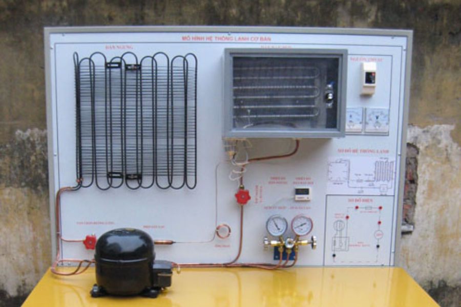 Hệ thống điện của máy lạnh multi 1 nóng 3 lạnh