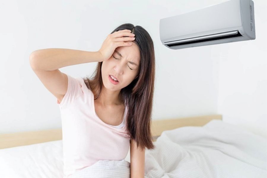 Máy lạnh phát ra tiếng ồn gây khó chịu là một trong những lỗi thường gặp.